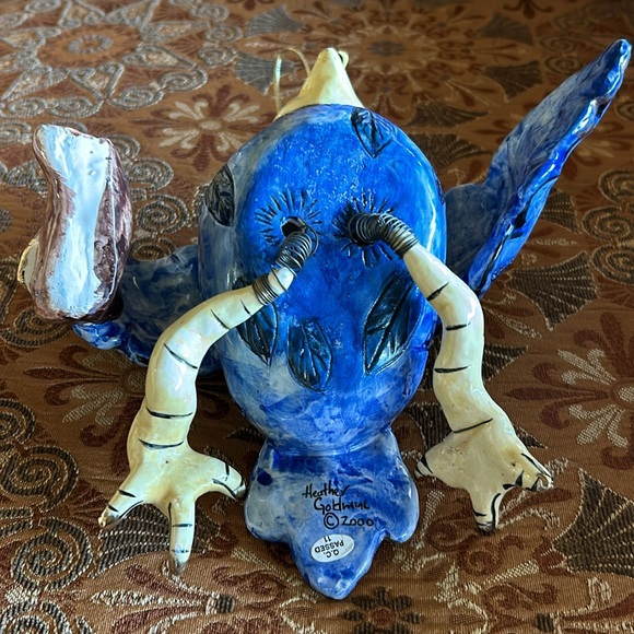 Heather Goldminc 2000 Blue Sky Clayworks South Bird - Picture 6 of 13